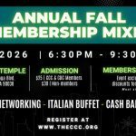 "Annual Fall Membership Mixer"